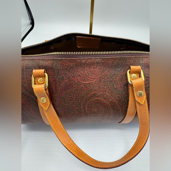 Etro Milano Paisley Papillon shoulder Bag - Picture 12 of 14